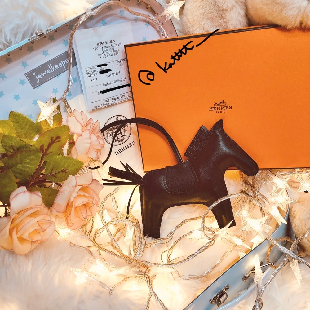 RARE Hermes authentic so black rodeo milo GM